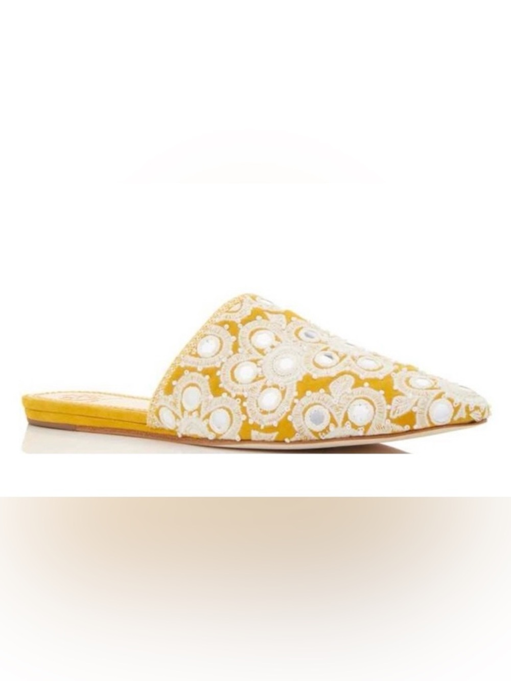 Tory Burch Elora Mirrored Slides - Picture 4 of 8